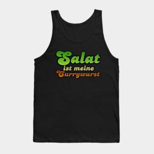 Salat ist meine Currywurst Tank Top